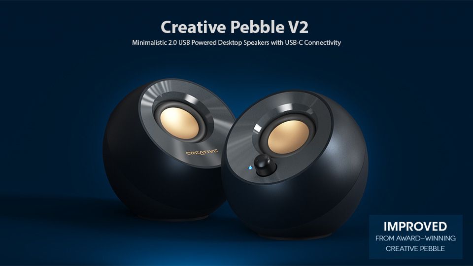 اسپیکر رومیزی کریتیو مدل Creative Pebble V2