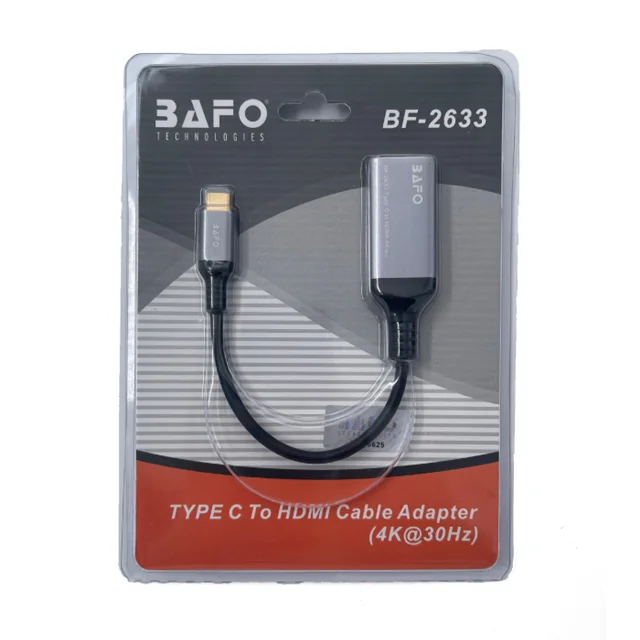 تبدیل USB Type-C به HDMI بافو مدل BF-2633