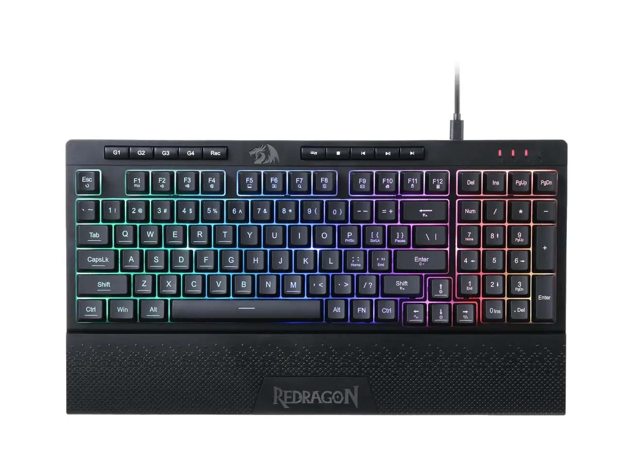 کیبورد گیمینگ ردراگون مدل SHIVA K515 RGB