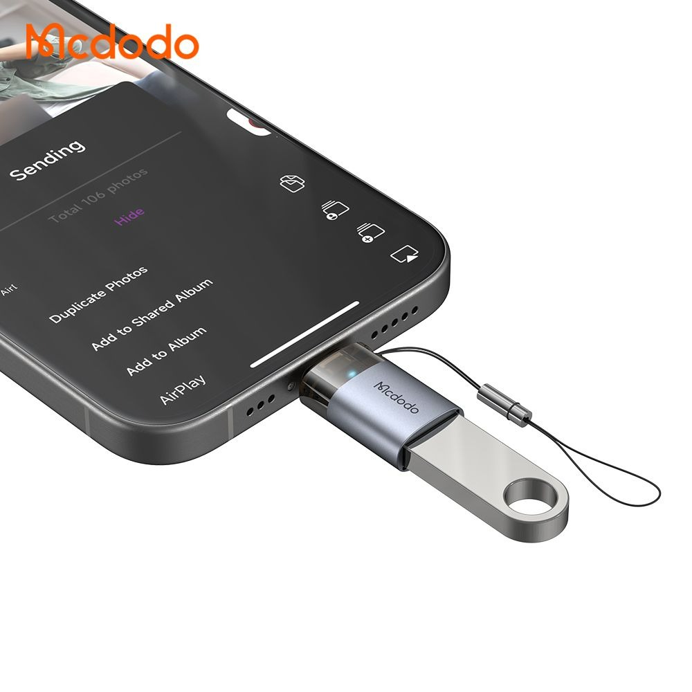 تبدیل OTG مک دودو مدل OT7390 به لایتنینگ