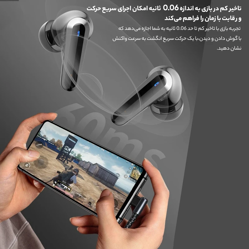 هدفون بی سیم گرین لاین مدل TouchWave ANC