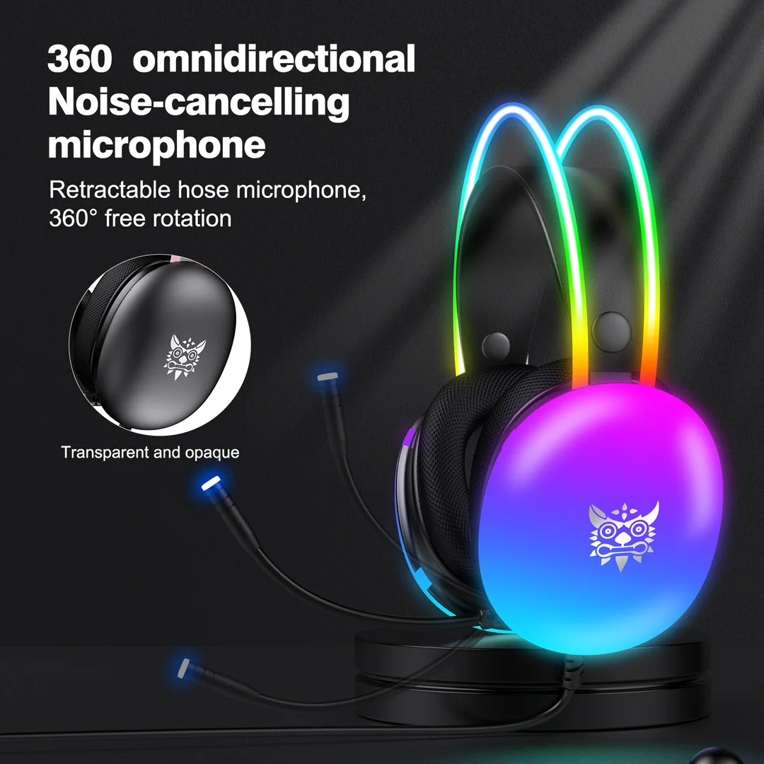 هدست گیمینگ اونیکوما مدل Onikuma X25 RBG