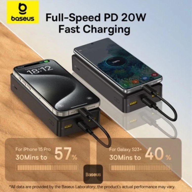 Baseus LiFePO4 18400mAh 20W Power Bank