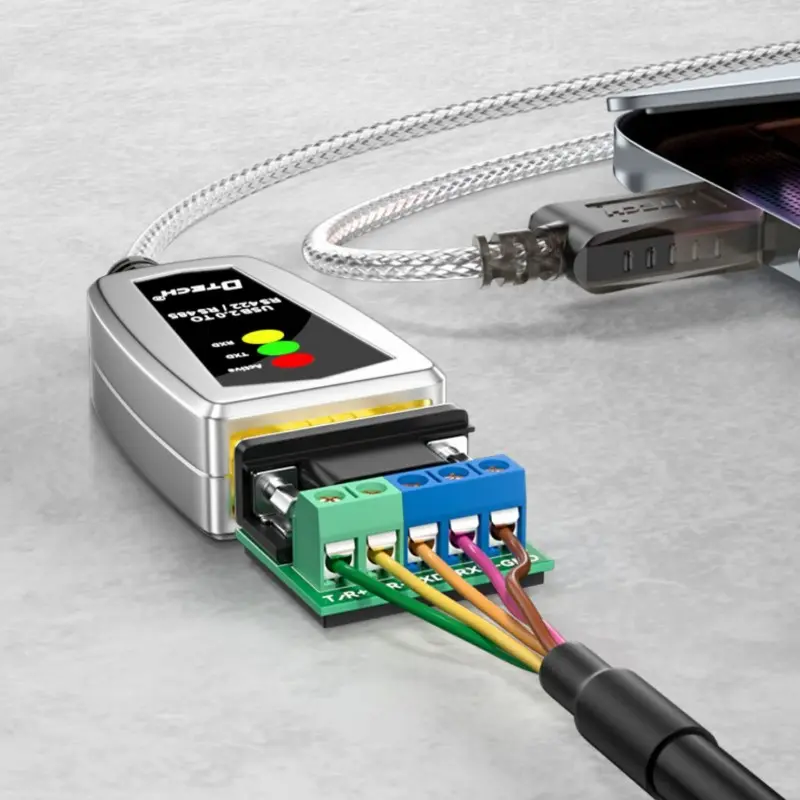 تبدیل USB به RS485/RS422 دیتک مدل DT-5019 طول ۱.۲ متر