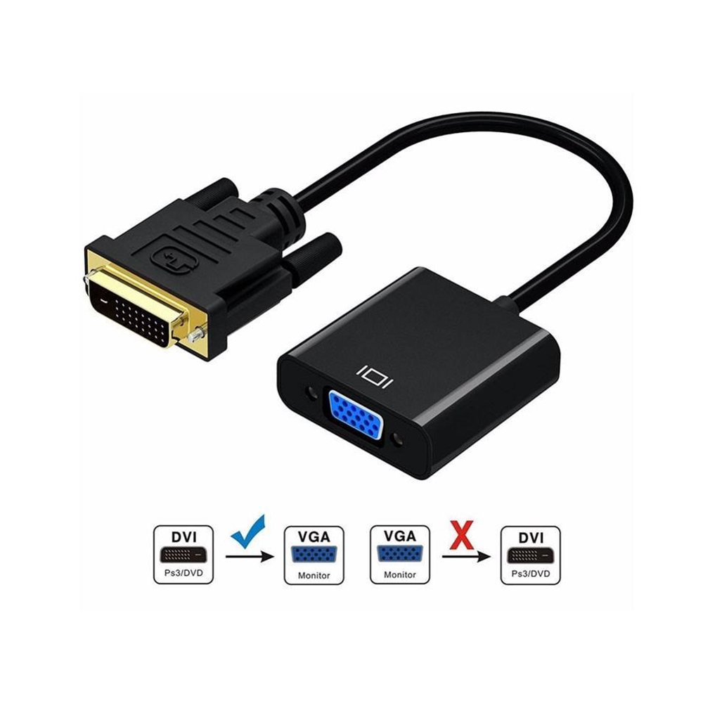 تبدیل DVI-D (24+1) به VGA اکتیو بافو مدل BF-3365