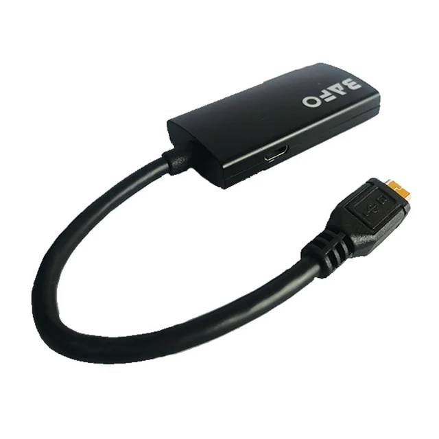 تبدیل MHL Micro USB به HDMI بافو مدل BF-H900