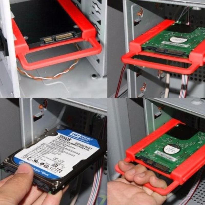 plastic hdd Bracket placement