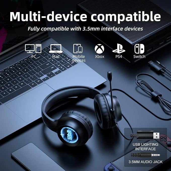 هدست گیمینگ اونیکوما مدلOnikuma X36 Black