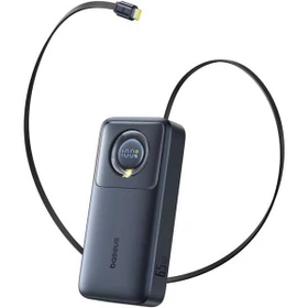Baseus Free2Pull 20000mAh 65W Retractable Cable Power Bank Black