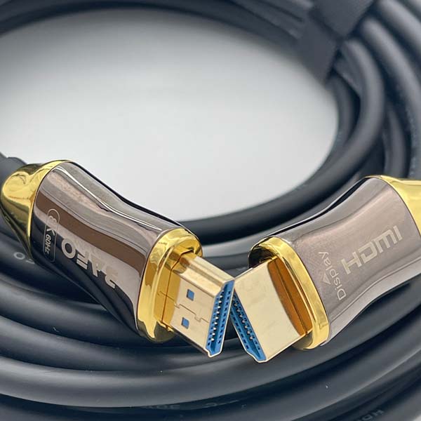 کابل HDMI 2.1 اپتیکال بافو طول 10 متر با پشتیبانی از رزولوشن 8K