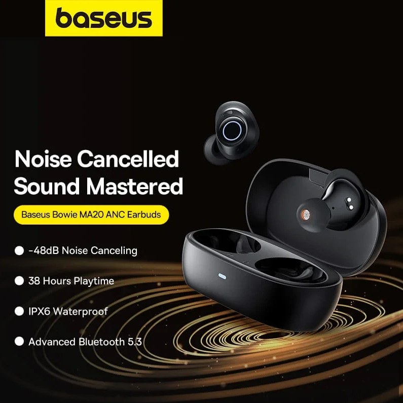 Baseus Bowie MA20 ANC True Wireless Earphones