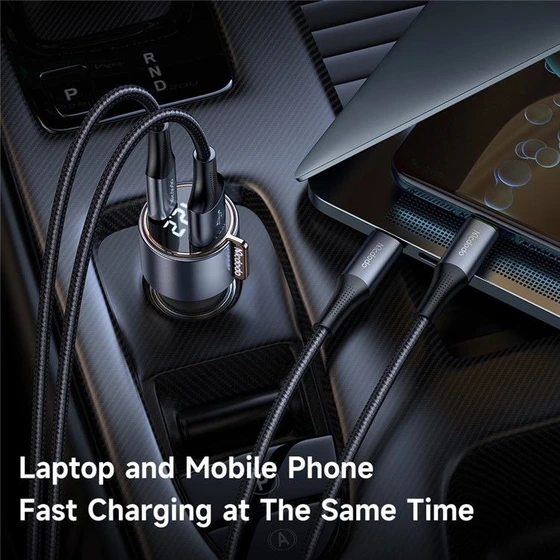شارژر فندکی مک دودو مدل CC-3690 توان 75 وات