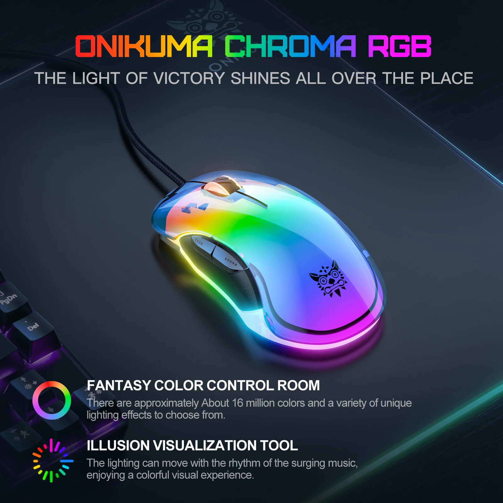 ماوس گیمینگ اونیکوما مدل ONIKUMA CW925