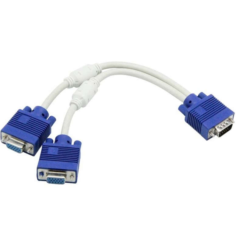 VGA 1 to 2 Splitter Cable 30cm
