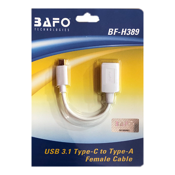 تبدیل USB Type-C به USB 3.0 OTG بافو مدل BF-H389