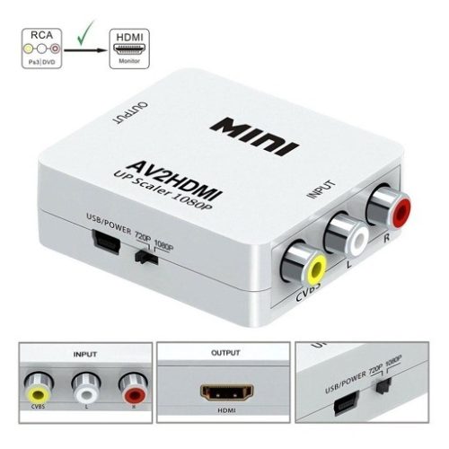 DTECH DT-6524 HDMI to AV Converter