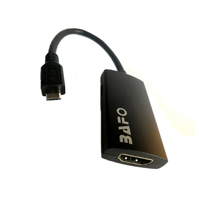 تبدیل MHL Micro USB به HDMI بافو مدل BF-H900