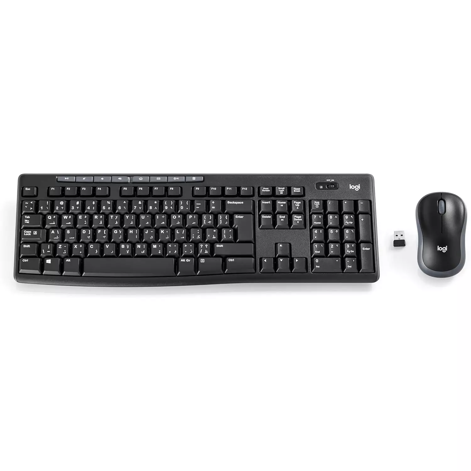 ماوس و کیبورد لاجیتک MK270 بی سیم