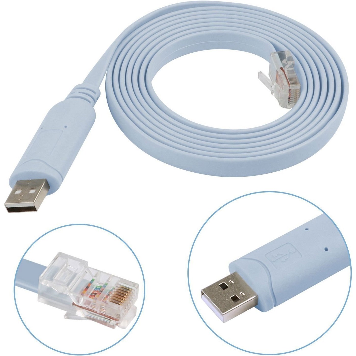 USB to RJ45 Console Cable