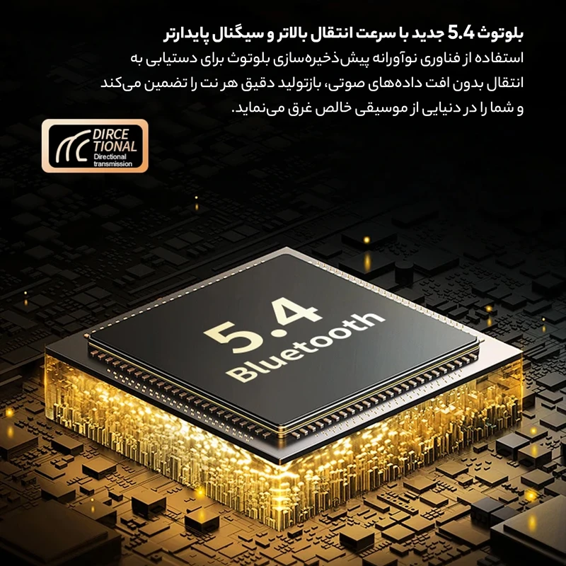 هدفون بی سیم گرین لاین مدل TouchWave ANC