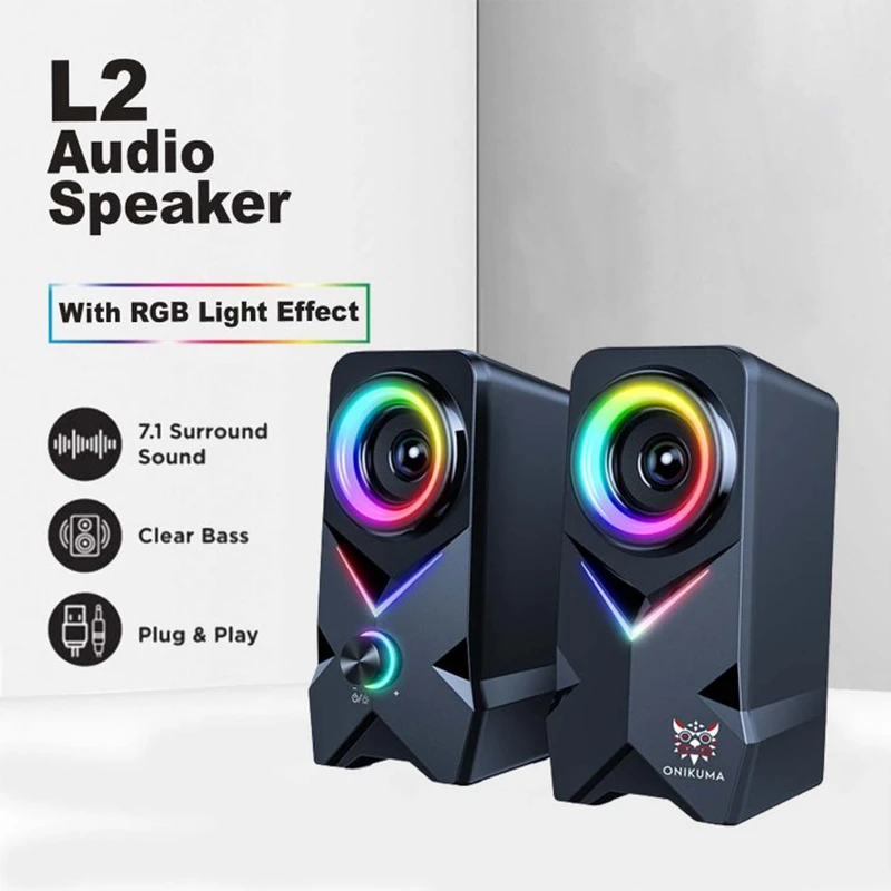 اسپیکر بلوتوثی اونیکوما ONIKUMA L2 Black