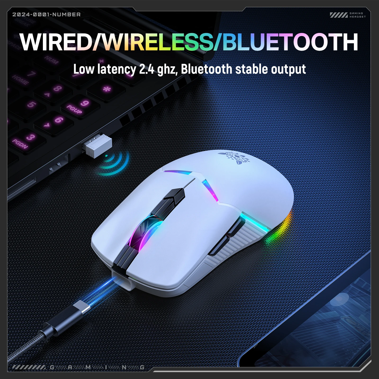 ماوس گیمینگ اونیکوما مدل ONIKUMA CW928