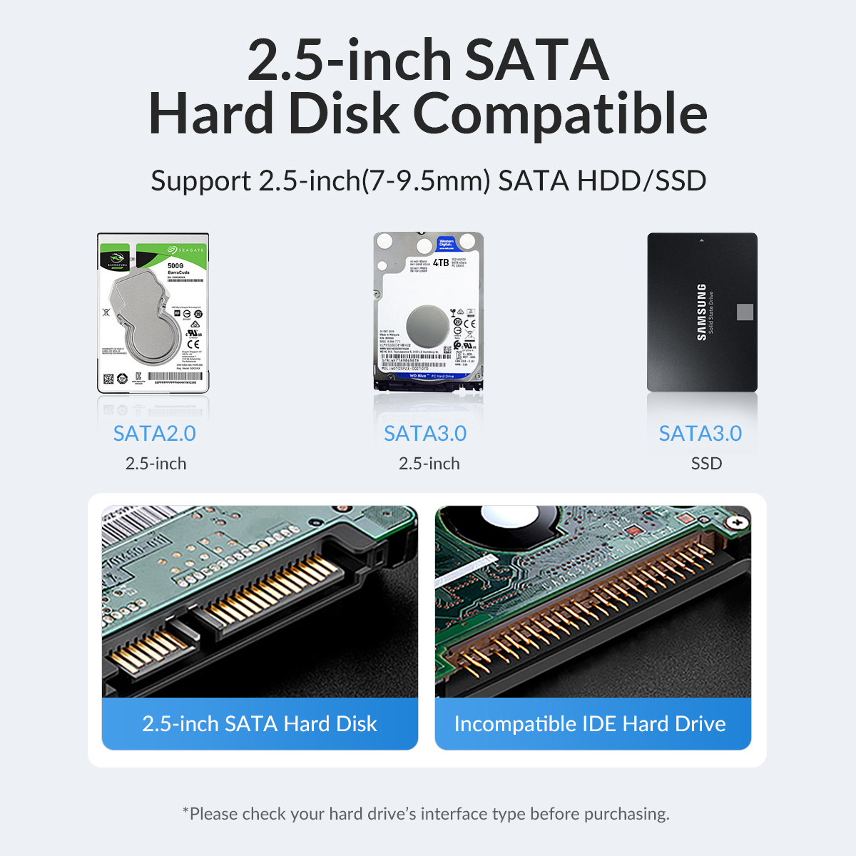 باکس هارد اوریکو مدل 25PW1-U3 سایز ۲.۵ اینچ USB 3.0