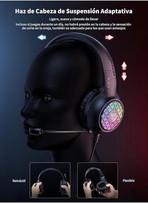 هدست گیمینگ اونیکوما مدل Onikuma X7 pro