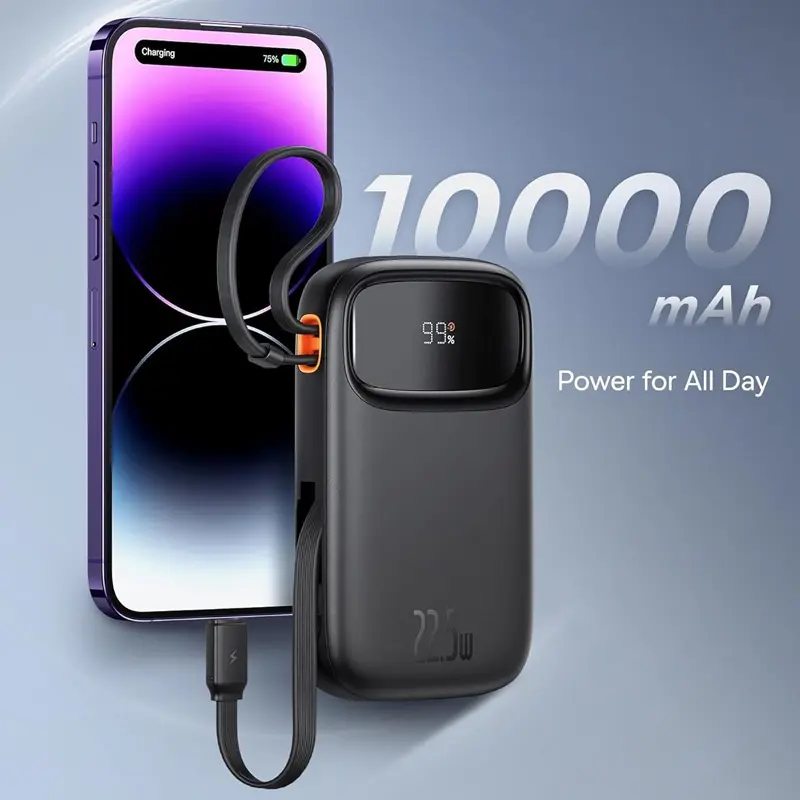 Baseus QPow 2 Dual Cable 22.5W 10000mAh