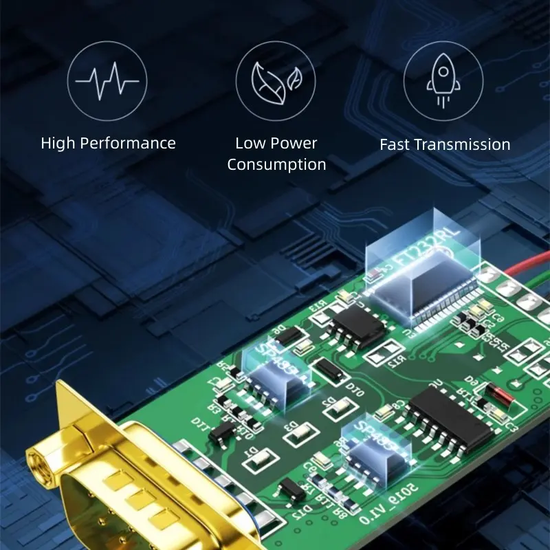 تبدیل USB به RS485/RS422 دیتک مدل DT-5019 طول ۱.۲ متر