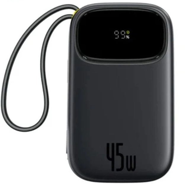Baseus EnerFill FC31 Qpow 3 20000mAh 45W Dual USB-C Cable Power Bank