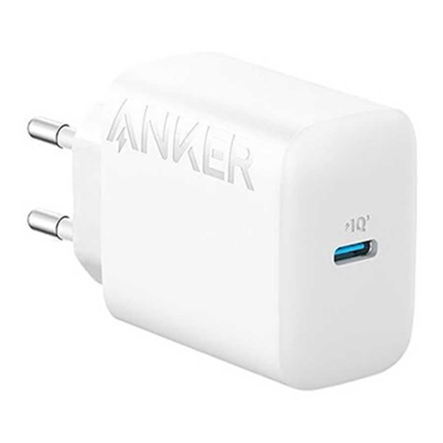 شارژر دیواری انکر مدل A2347 توان 20 وات دو پین