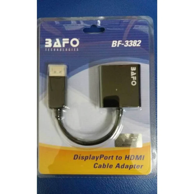 تبدیل DisplayPort به HDMI بافو مدل BF-3382