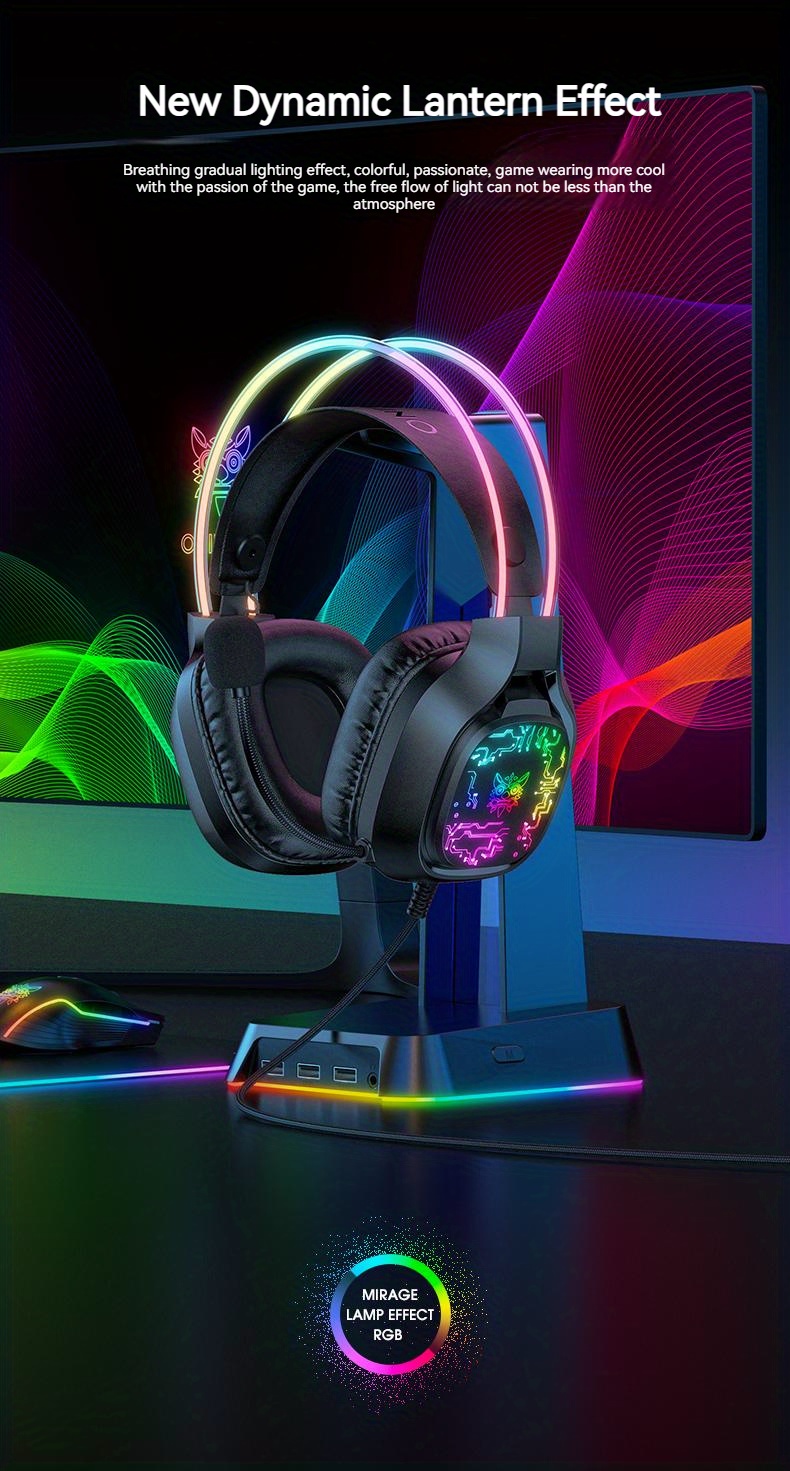 هدست گیمینگ اونیکوما مدل ONIKUMA X20 Pro RGB