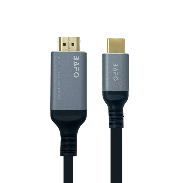 کابل تبدیل USB Type-C به HDMI بافو مدل BF-2638C طول 2 متر با رزولوشن 8K