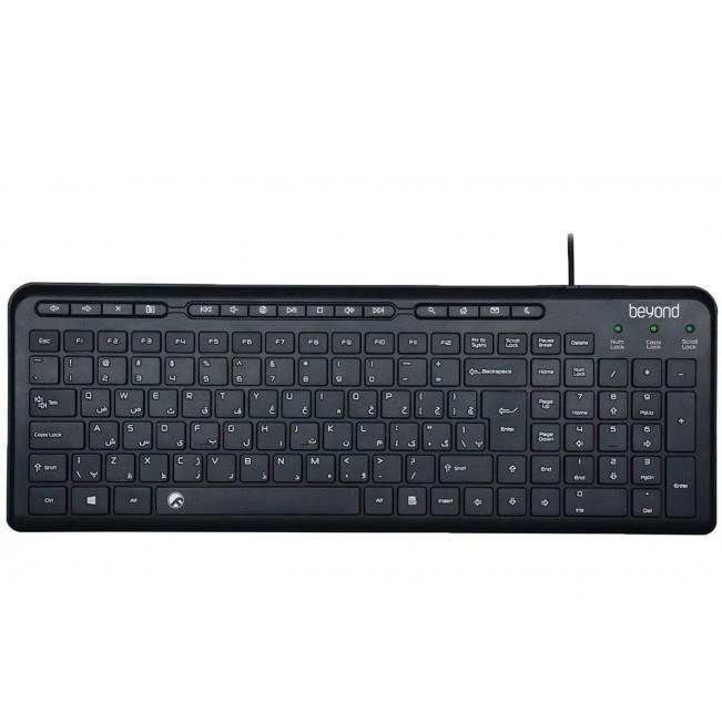 کیبورد سیم دار بیاند مدل Beyond BK-3441