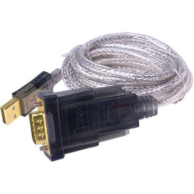تبدیل 1.8متری USB به RS232 دیتک مدل DT-5002A با تراشه PL2303GA