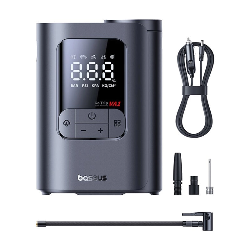 پمپ باد قابل حمل بیسوس مدل GoTrip VA1 Pro Super Mini