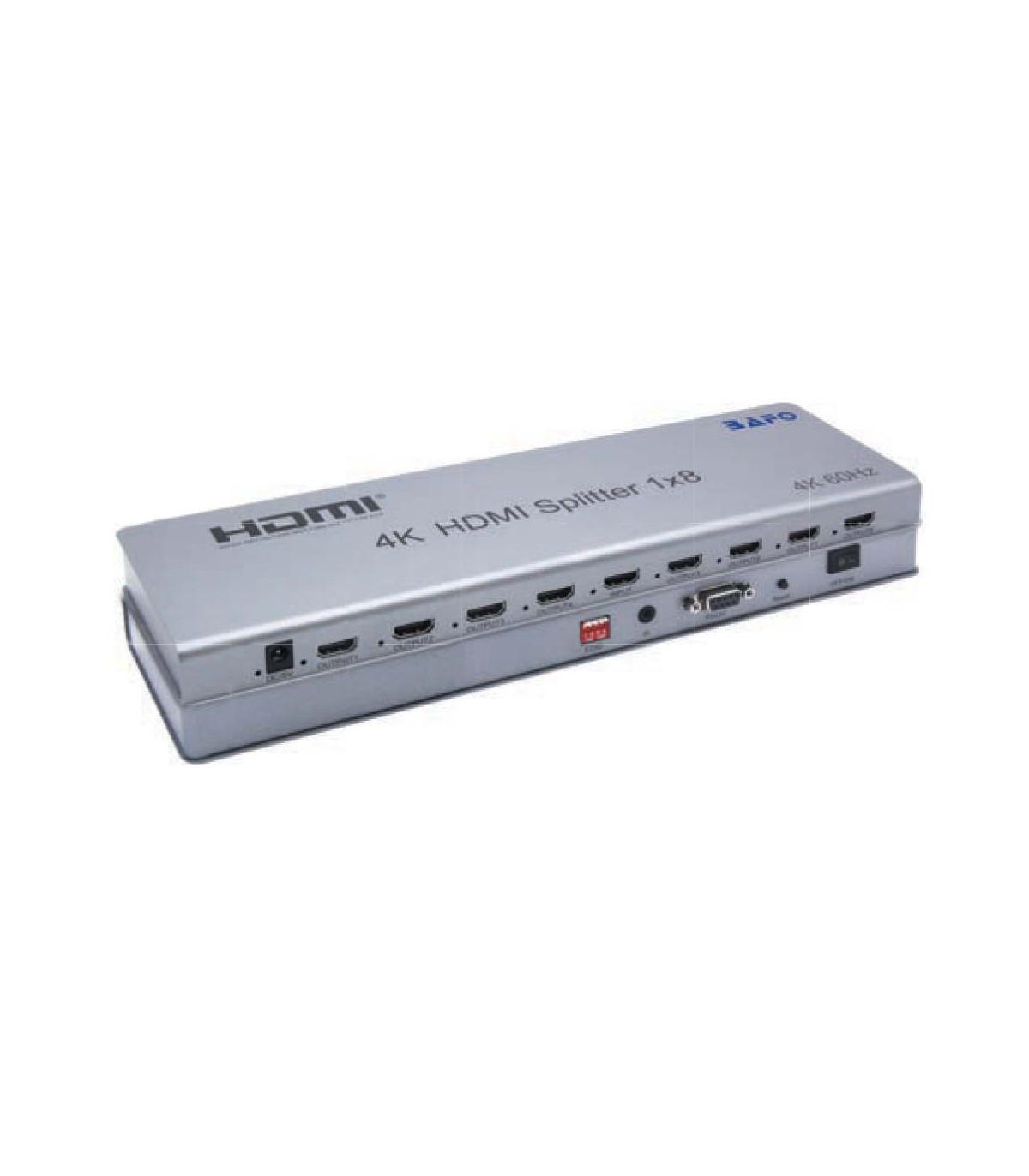 اسپلیتر HDMI یک به هشت بافو مدل BF-H138 با رزولوشن 4K