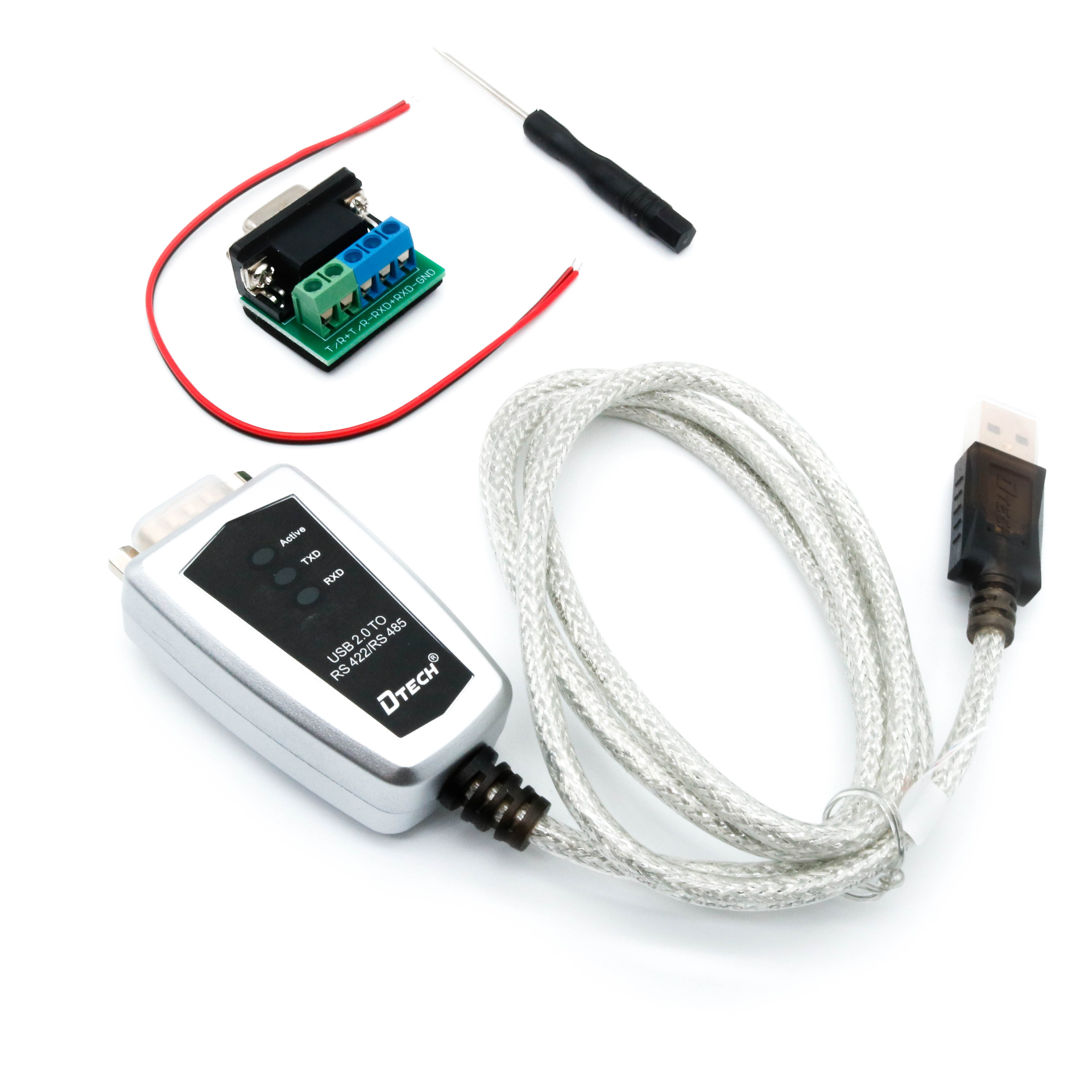 تبدیل USB به RS485/RS422 دیتک مدل DT-5019 طول ۱.۲ متر