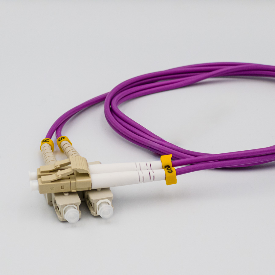 پچ کورد فیبر نوری مالتی مود نگزنس OM4 2SC-2LC