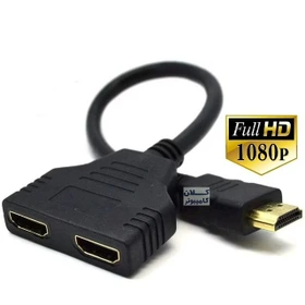 تبدیل ۱ به ۲ HDMI برند دیتک 30 سانتی متری