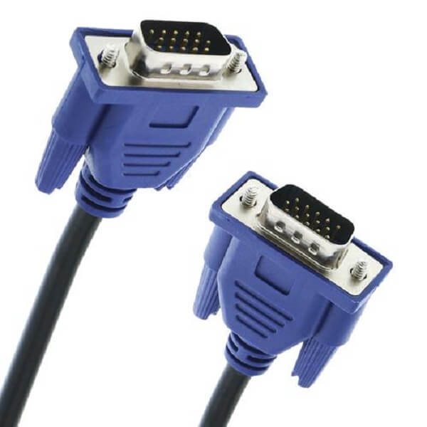 کابل VGA DTECH با طول 1.8 متر و ساختار 3+6