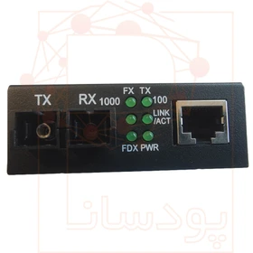 مدیا کانورتور فیبر نوری 20 کیلومتر سینگل مود برند تی دی لینک A-B