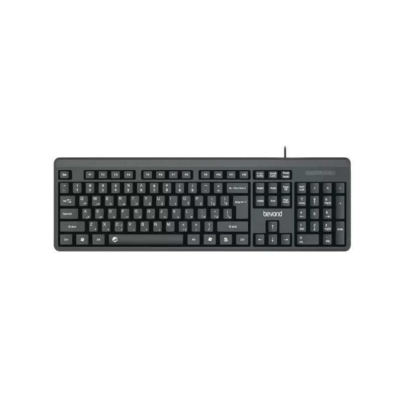 کیبورد سیم دار بیاند مدل Beyond BK-3455