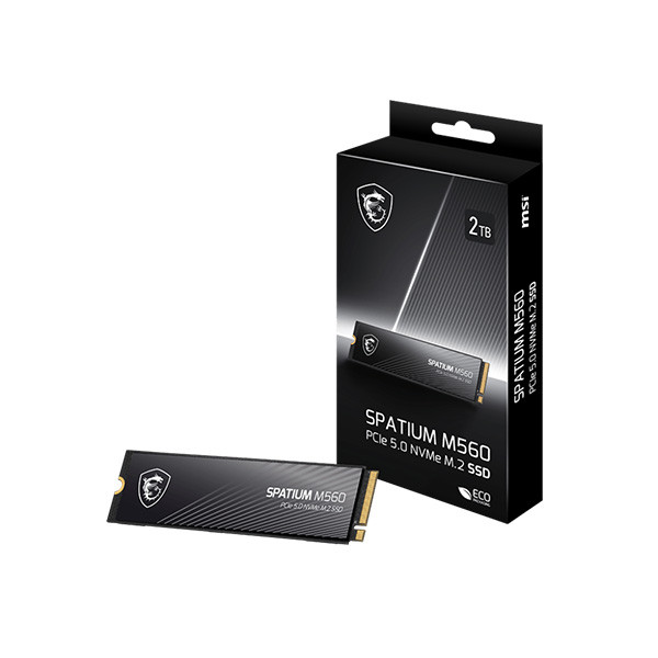 هارد اس اس دی ام اس آی مدل spatium m560 pcie 5.0 nvme m.2 2tb