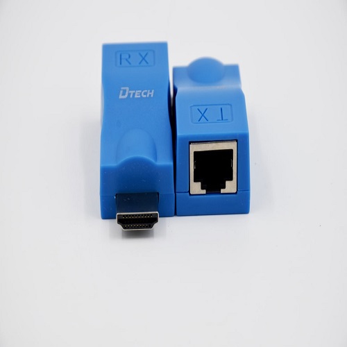 اکستندر افزایش دهنده HDMI تحت شبکه DTECH تا 30 متر