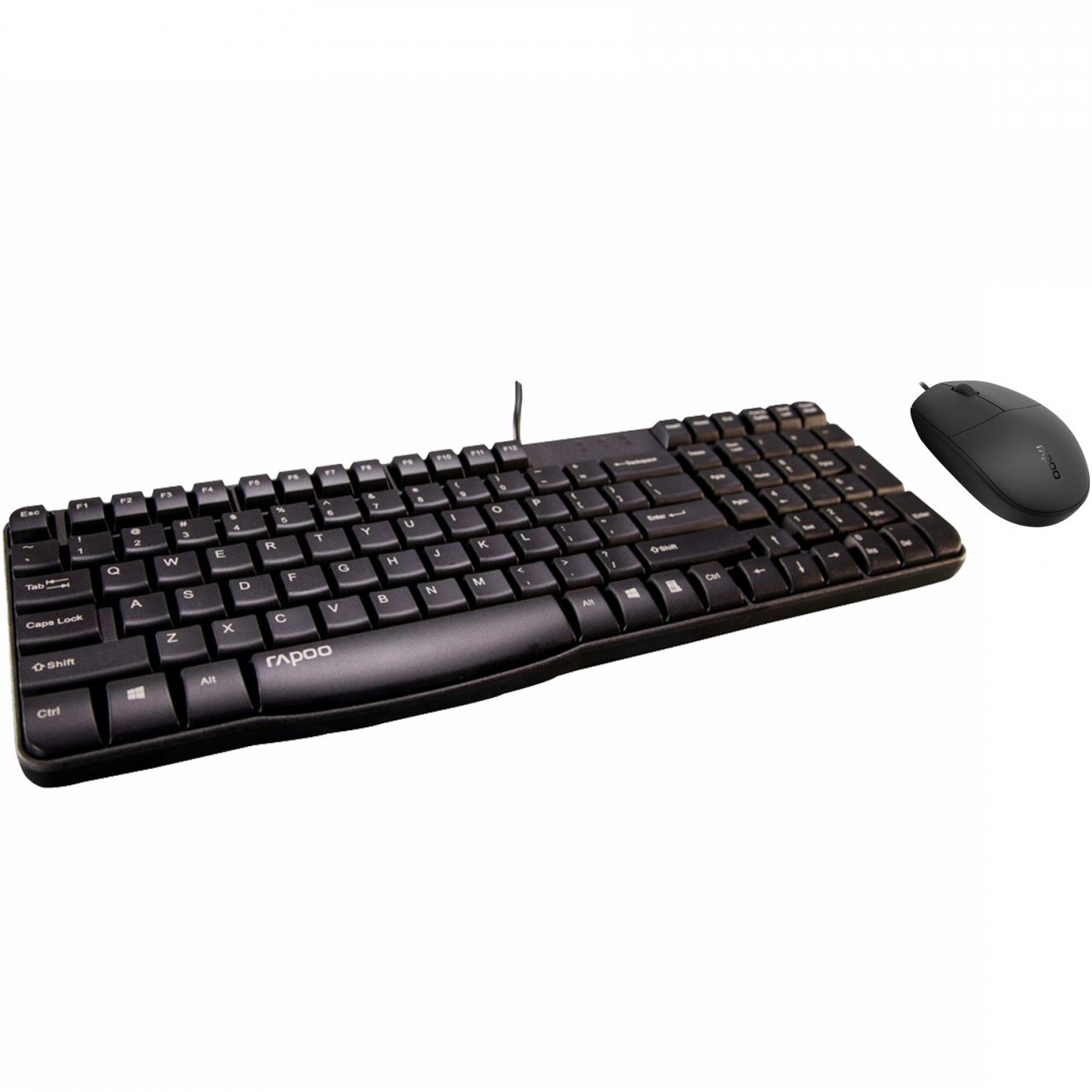 کیبورد و ماوس سیم دار رپو مدل Rapoo X120S