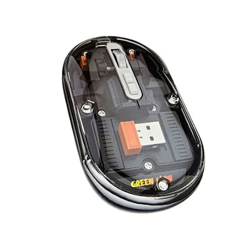 ماوس بی‌سیم گرین لاین مدل Transparent Mouse Lite
