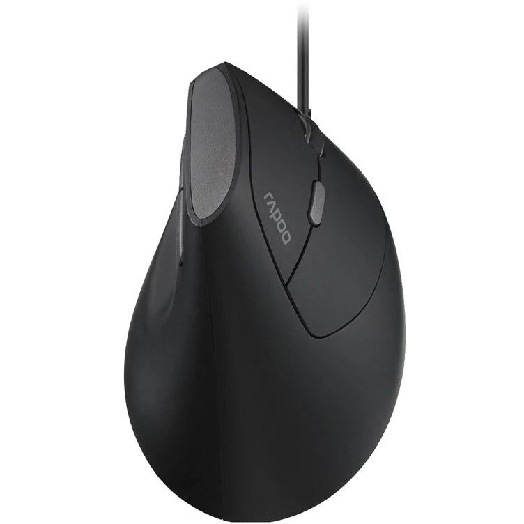 ماوس سیم دار رپو Rapoo  EV200 Silent Optical Mouse (Vertical)